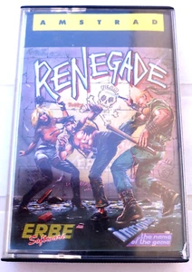 RENEGADE IMAGINE TECHNOS JAPAN AMSTRAD CPC 464 472 664 6128 - Imagen 1 de 4
