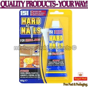 151 Hard As Nails High Power Adhesive Tube - 180ml - Picture 1 of 1