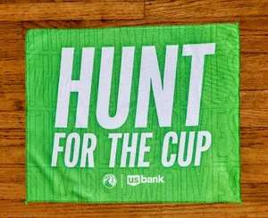 Minnesota Timberwolves NBA Cup Rally Towel 2024  11/26 SGA * FREE SHIPPING - Picture 1 of 1