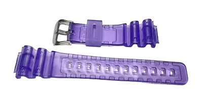 Banda de repuesto G Shock genuina para DW5900JT-6 JELLY PÚRPURA DW5900 NUEVO Foto 1 de 4
