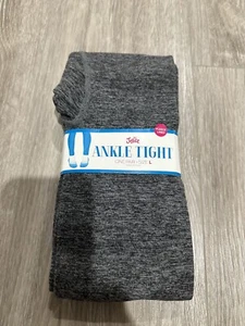 Justice for Girls Gray Ankle Tights~Size L~NWT~Back to School! - Picture 1 of 2
