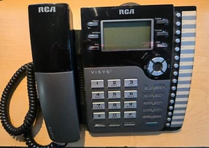 RCA Visys 2-Line Business Speakerphone - 25204RE1-A w/ Stand - Picture 1 of 4