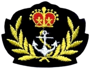 Embroidered Iron-on Applique Crest, 2+3/4 x 2 inch - Picture 1 of 1