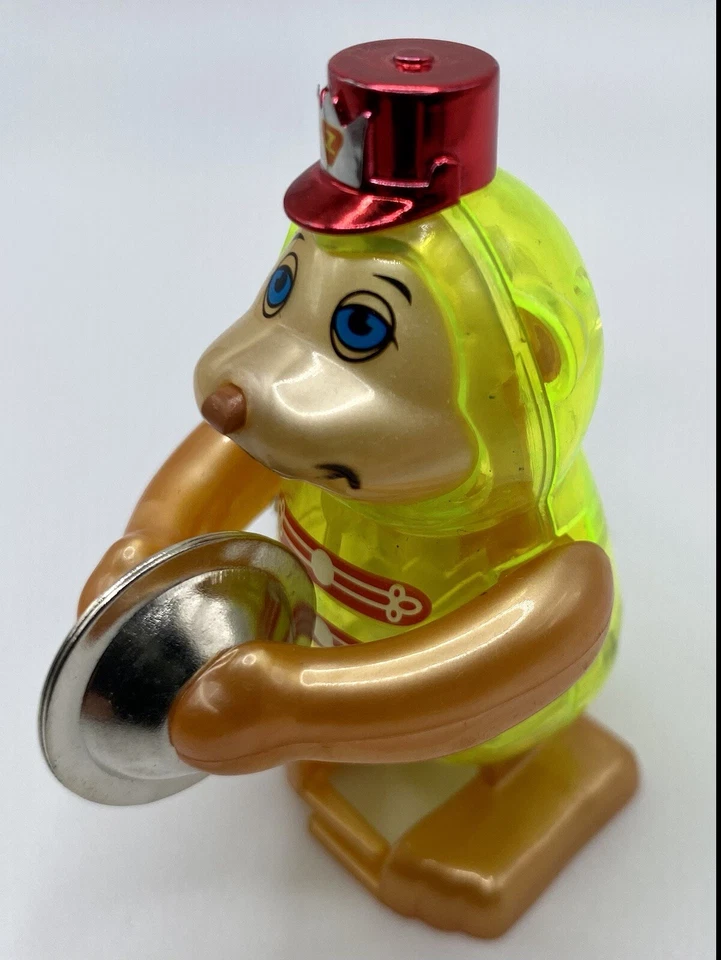 Z Toys Windups TOMY Tucker The Cymbol Clapping Monkey Wind Up Toy Red Hat Walks