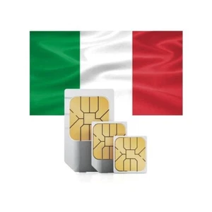 Karta SIM do Włoch / 6 GB - 30 GB + połączenia wewnątrz UE przez 1-2 miesiące - Zdjęcie 1 z 1