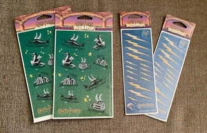 NEW 4 Sealed packs of Vintage HARRY POTTER Stickers Unopened Plaid Enterprises  - Picture 1 of 3