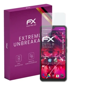 atFoliX Glass Protective Film for Cubot Note 8 Glass Protector 9H Hybrid-Glass - Picture 1 of 8