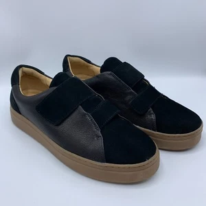 Naturalizer Charlie Damen-Sneaker Schuhe Duo-Riemen schwarz Leder Wildleder US 9,5 W - Bild 1 von 10