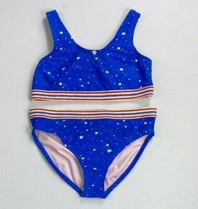 Girl's Dick's Sporting Goods DSG Patriotic Bikini Swimsuit Bathing Suit - Picture 1 of 3
