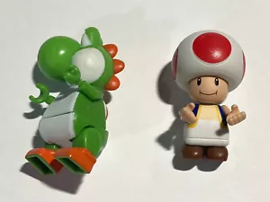 Nintendo 2 near mint figures KNEX Nintendo Mini Figures Toad Yoshi K’NEX - Picture 1 of 5