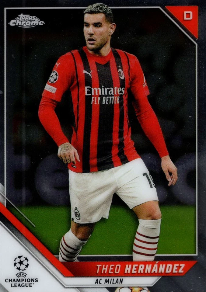 2021-22 Topps Chrome UEFA Champions League Soccer Card Pick (Base) - Image 1 of 1