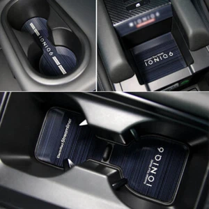 Acrylic Cup Holder Plate 4p (Fits: 2023+ Ioniq6) - Picture 1 of 8