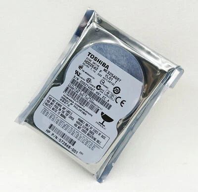 Toshiba 320GB MK3256GSY SATA 2.5" Notebook Hard Drive - Image 1 of 2
