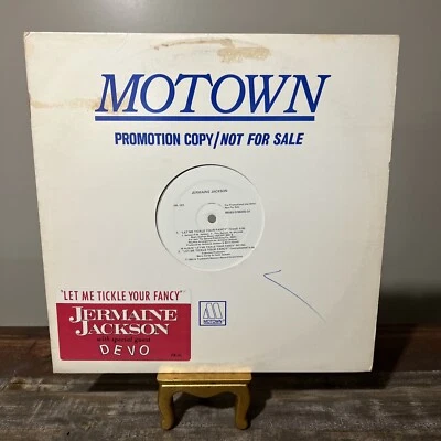 JERMAINE JACKSON Let Me Tickle Your Fancy Vinyl Promo Rick James Hard To Get EX - Image 1 of 4
