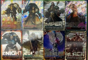 Panini Warhammer 40K 40,000 Dark Galaxy WEBWAY INFERNO ADAMANTIUM Inserts pick - Picture 1 of 88