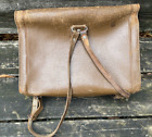 Cartable Click Closure Leather Kit Bag 50er 60er Years School Bag