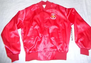 Chaqueta de Satén Bordada Taylor Ford Mustang De Colección Talla Mediana Adulto Hecha en EE. UU. - Imagen 1 de 3