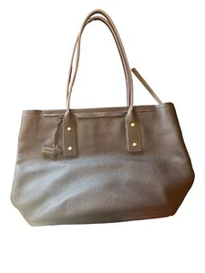 Bolso de hombro de cuero con cremallera superior negro Radley London - Imagen 1 de 8