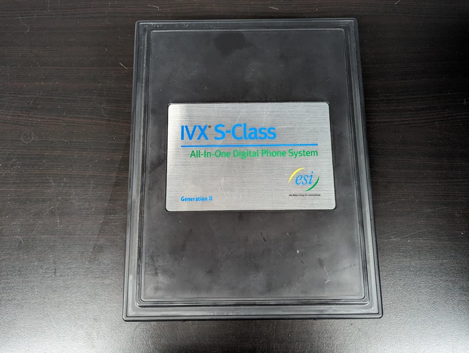 ESI IVX S-Class Phone System - Image 1 of 1