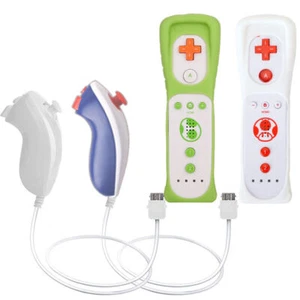 Mando a distancia inalámbrico y nunchuk para Nintendo Wii Wii U incorporado en movimiento Plus - Imagen 1 de 23