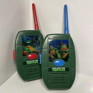 Playmates TMNT Teenage Mutant Ninja Turtles Walkie Talkies kostenloser Versand - Bild 1 von 12