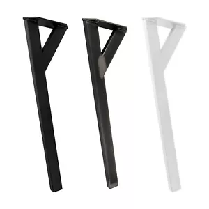 4x Y Legs Tischbeine - Möbelfüße aus Metall in Y-Form Schwerlast Tischgestell - Bild 1 von 35