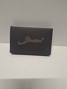 Cartera portatarjetas de crédito de fibra de carbono para hombres nueva media minimalista acolchada delgada - Imagen 1 de 6