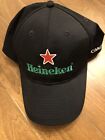 Heineken Beer Coachella Baseball Cap Hat Mens Black One Size  Embroidered Logo