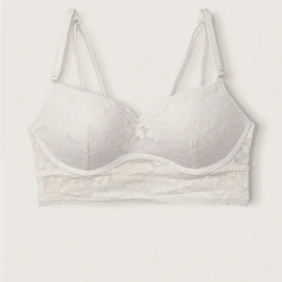 Victoria's Secret Lace Bralette Push Up Pink Collection Lace Bra Size XXL - Image 1 of 4