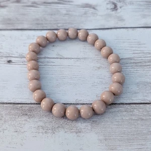 Vintage Stretch Armband - hellbraun - Bild 1 von 4