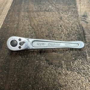 "Trinquete de accionamiento vintage Snap On MV71 1/4"" 4 3/8"" de largo EE. UU."  - Imagen 1 de 14