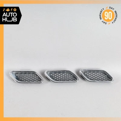 08-19 Maserati GranTurismo M145 Controlador Izquierdo Guardabarros Panel Rejilla Ventilación Cromo OEM Foto 1 de 4