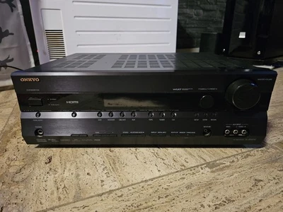 ONKYO 7.1 A/V-Receiver TX-SR505E &FB  - Bild 1 von 4