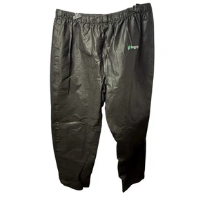 Frogg Toggs Rain Pants Mens XXL (2XL) Black Waterproof Breathable Outdoor - NWOT - Picture 1 of 6
