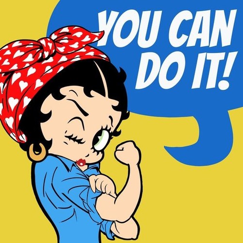 Betty Boop Rosie The Riveter We Can Do It Funny Drink Coaster | eBay
