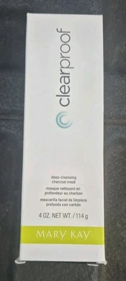 Mary Kay Clear Proof Deep Cleansing Charcoal Mask - Full Size 4 oz - NIB - Image 1 of 4