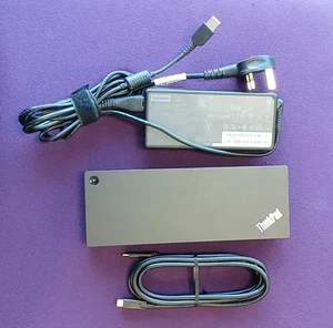 Lenovo DK1841 - ThinkPad Thunderbolt 3 Workstation Dock with PSU - Afbeelding 1 van 3