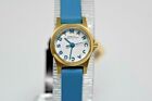 New Marc By Marc Jacobs Mini YG Blue Leather MBM1314 MSRP $175 Watch
