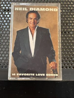 Neil Diamond Cassette - 14 Favorite Love Songs - Columbia - Image 1 of 3