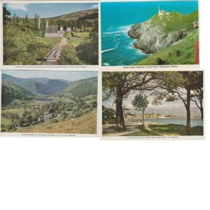 X 4 Vintage Irish Postcards 1970s Bundle Mizen Head Seven Churches Etc - Picture 1 of 9