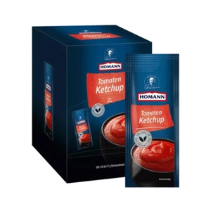 Homann Tomaten Ketchup Tomatig fruchtig mit Tomatenmarkanteil100x15ml - Bild 1 von 1
