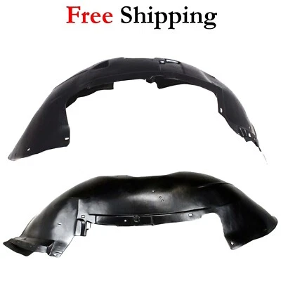 For 2001-2007 Chevrolet Silverado 2500 HD Splash Shield Front LH & RH Set 2pc Foto 1 de 4