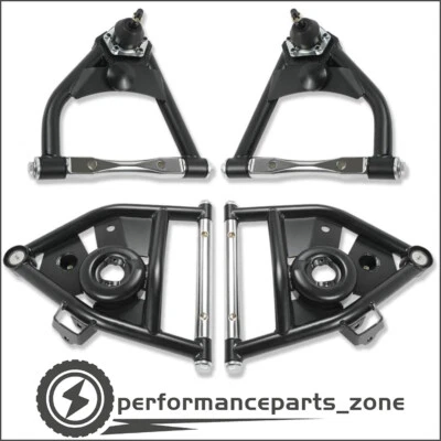 FOR 1973-1987 C10 CHEVROLET GMC TUBULAR CONTROL ARMS UPPER AND LOWER SET OF 4 - Image 1 of 4