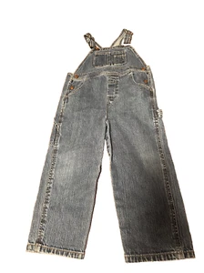 Baby Gap Button Front Denim Overalls 4 Years - Picture 1 of 5