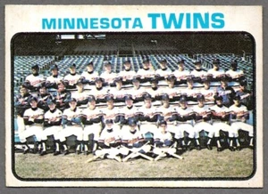 1973 Topps O-Pee-Chee #654 Twins Team Karte OVP SCHÖN SEHR GUTER ZUSTAND - Bild 1 von 2
