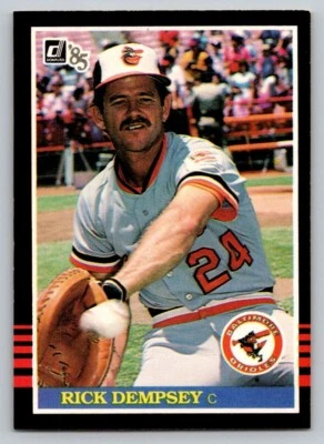 1985 Donruss Rick Dempsey #332 - Image 1 of 2