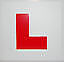 L PLATE HARD PLASTIC MOTORCYCLE LEARNER LEGAL L PLATE MOTORCYCLE SCOOTER x1 NEW
