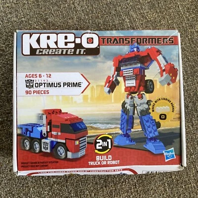 KRE-O Transformers Construction Set 31143 Optimus Prime - All Parts Sealed! NIB - Image 1 of 4