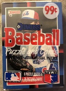 1988 Donruss Cello Pack Floyd Youmans Expos (Top) Rick Schu Phillies (Back) - Picture 1 of 2