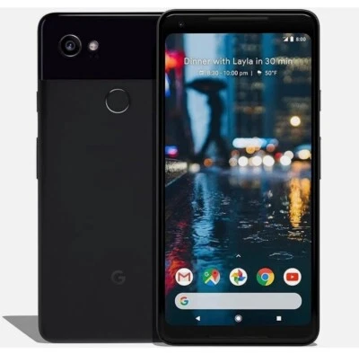 Google Pixel 2 XL Black 15.24cm (6inch) 4GB/64GB LTE Android Smartphone - Image 1 of 3